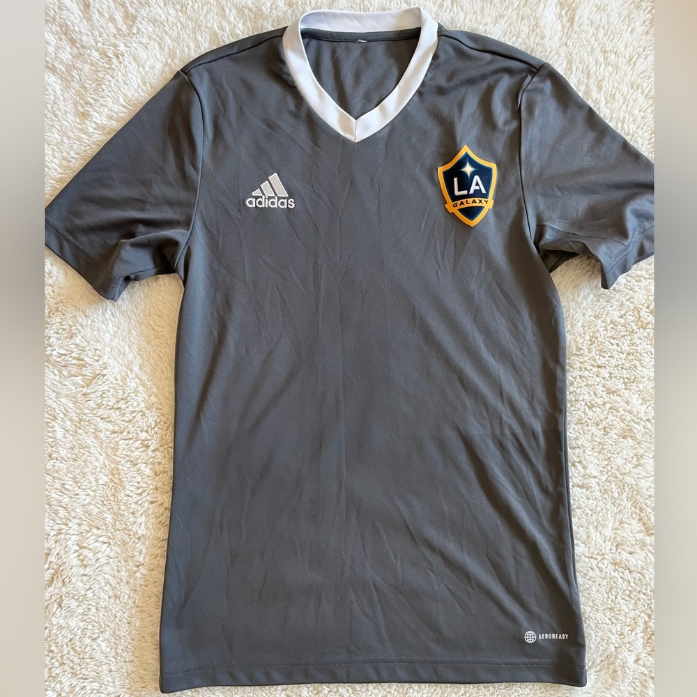 Adidas LA Galaxy Fútbol Soccer Jersey Adult Sz Small